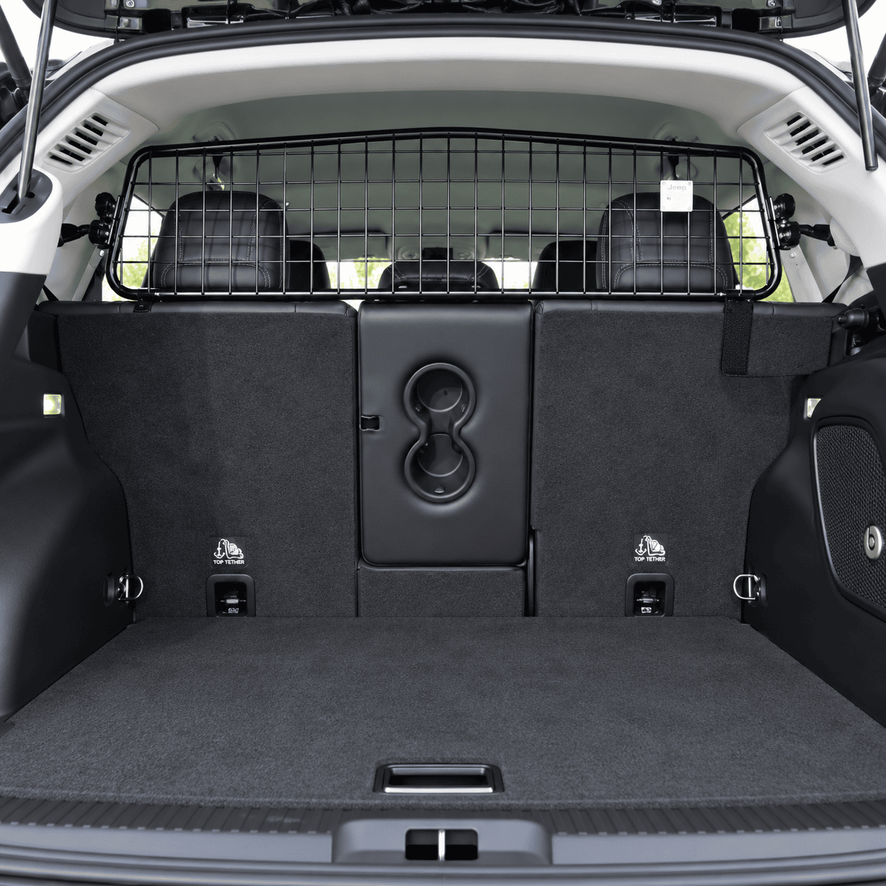 Hundegitter Jeep Compass II – KI-bearbeitet