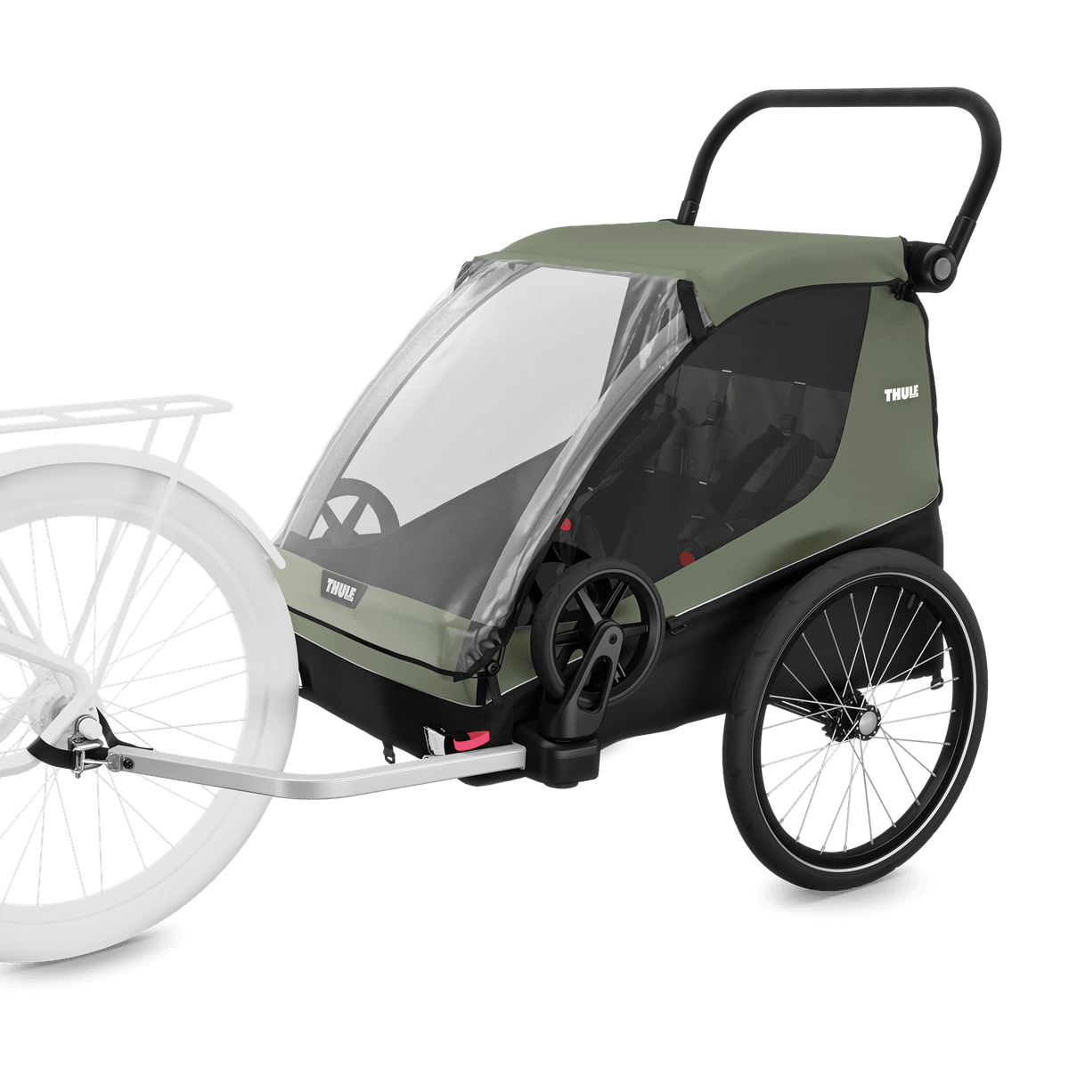 THULE Courier grün mit Deichsel