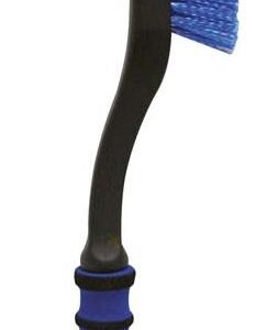 Eiskratzer mit Besen - blau