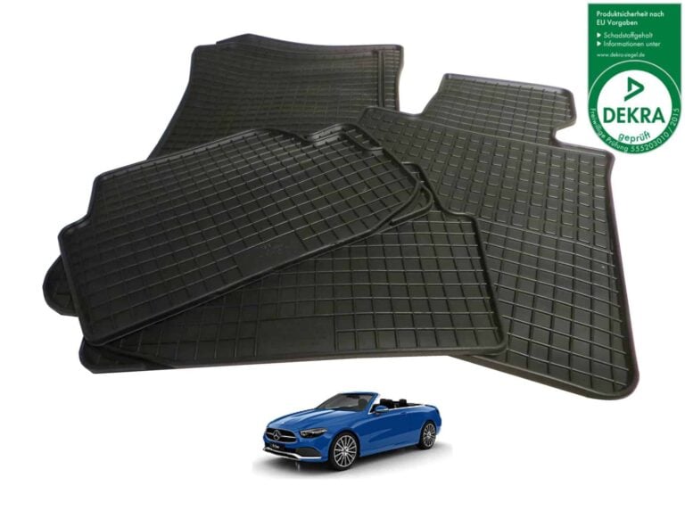 Gummimatten Mercedes E-Klasse Cabrio