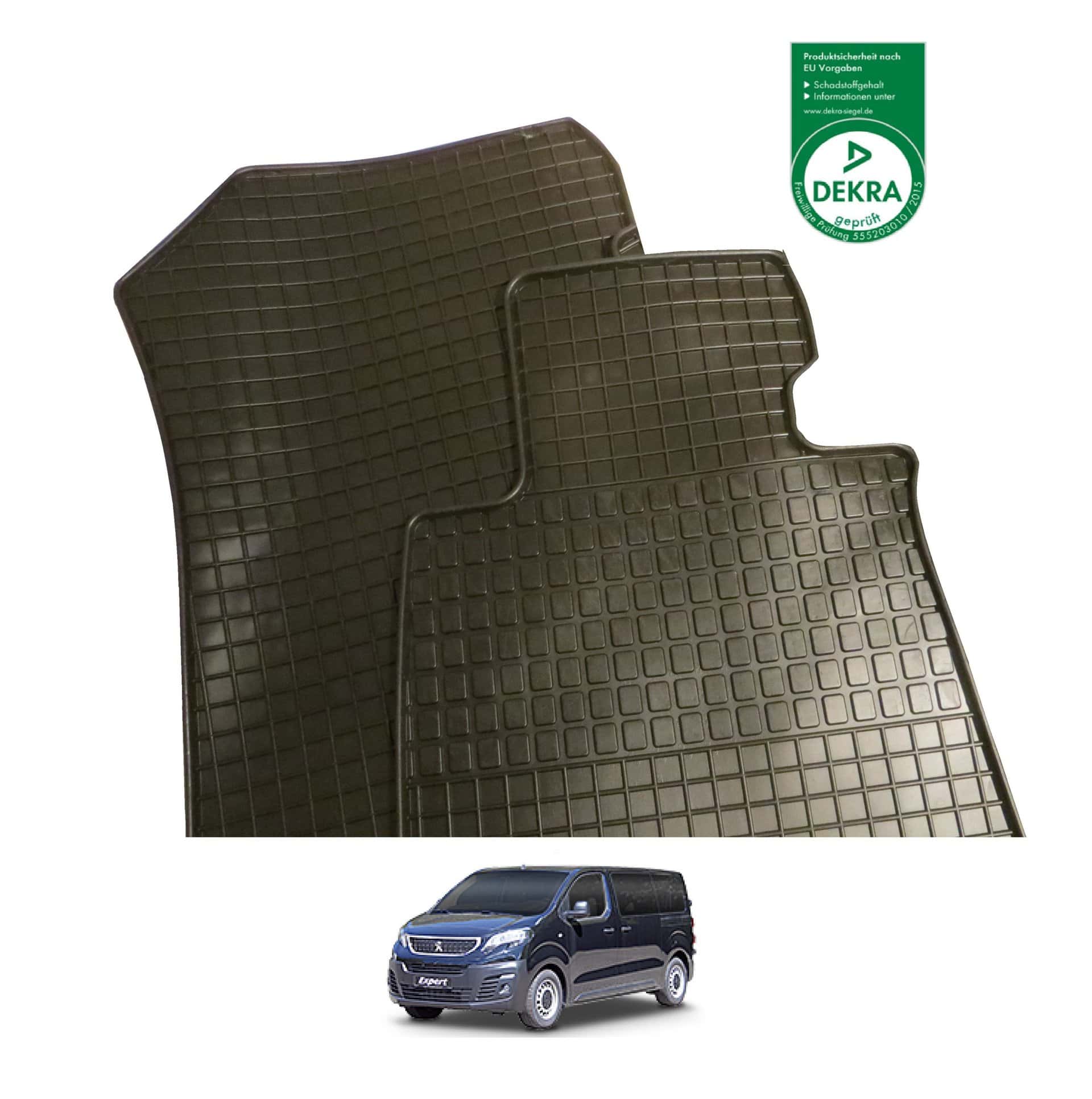 Gummimatten Peugeot Traveller ab 2016-