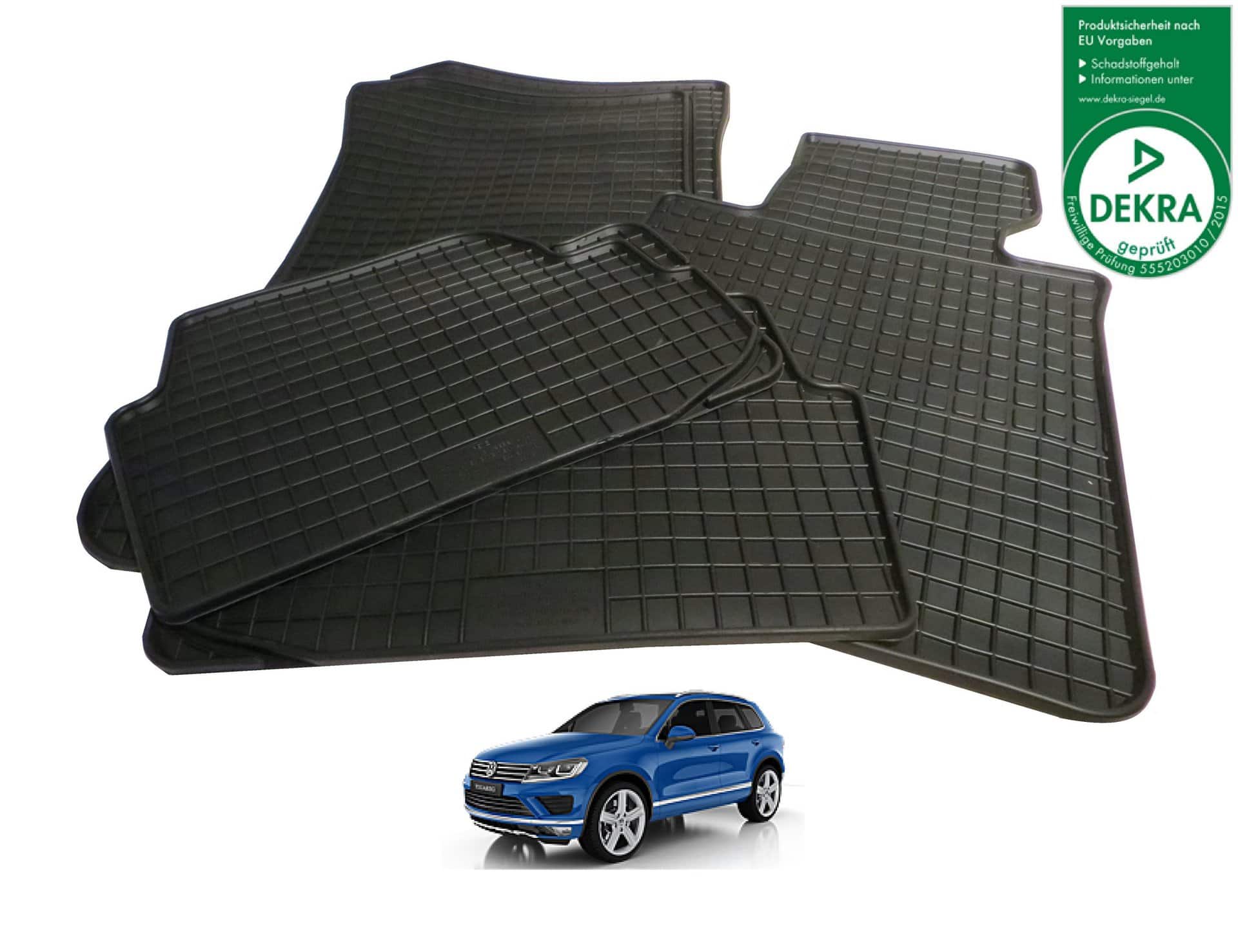 Gummimatten VW Touareg 7P 2010-2018