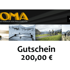 DIOMA Geschenk Gutschein Wert 200 €