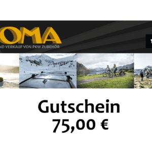 DIOMA Geschenk Gutschein Wert 75 €