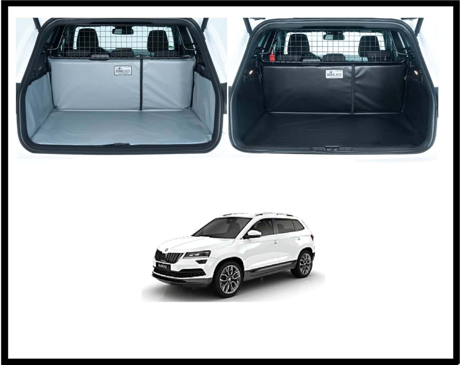 Original Skoda Karoq Kofferraumwendematte