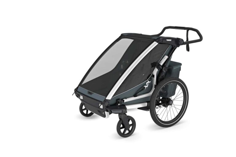 Thule Chariot Cross 2 Fahrradanhänger Dark Slate double