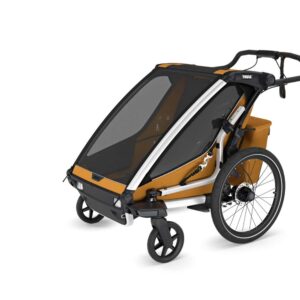 Thule-Chariot-Sport-2-Fahrradanhaenger-Gold-double