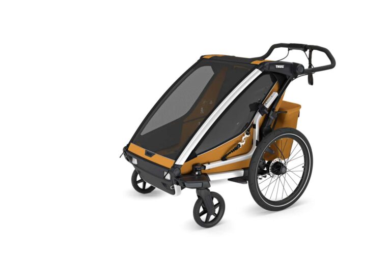 Thule-Chariot-Sport-2-Fahrradanhaenger-Gold-double