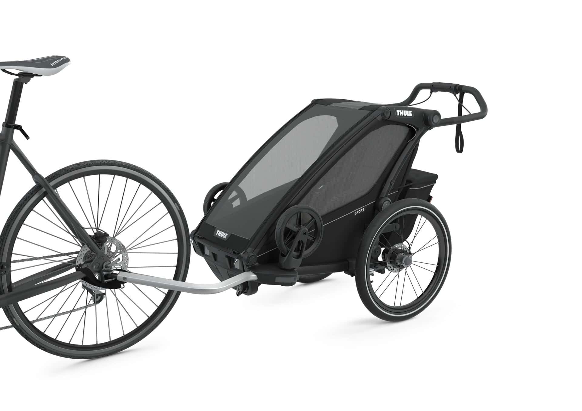 Thule Chariot Sport 1 Fahrradanhänger Midnight Black – Bild 9