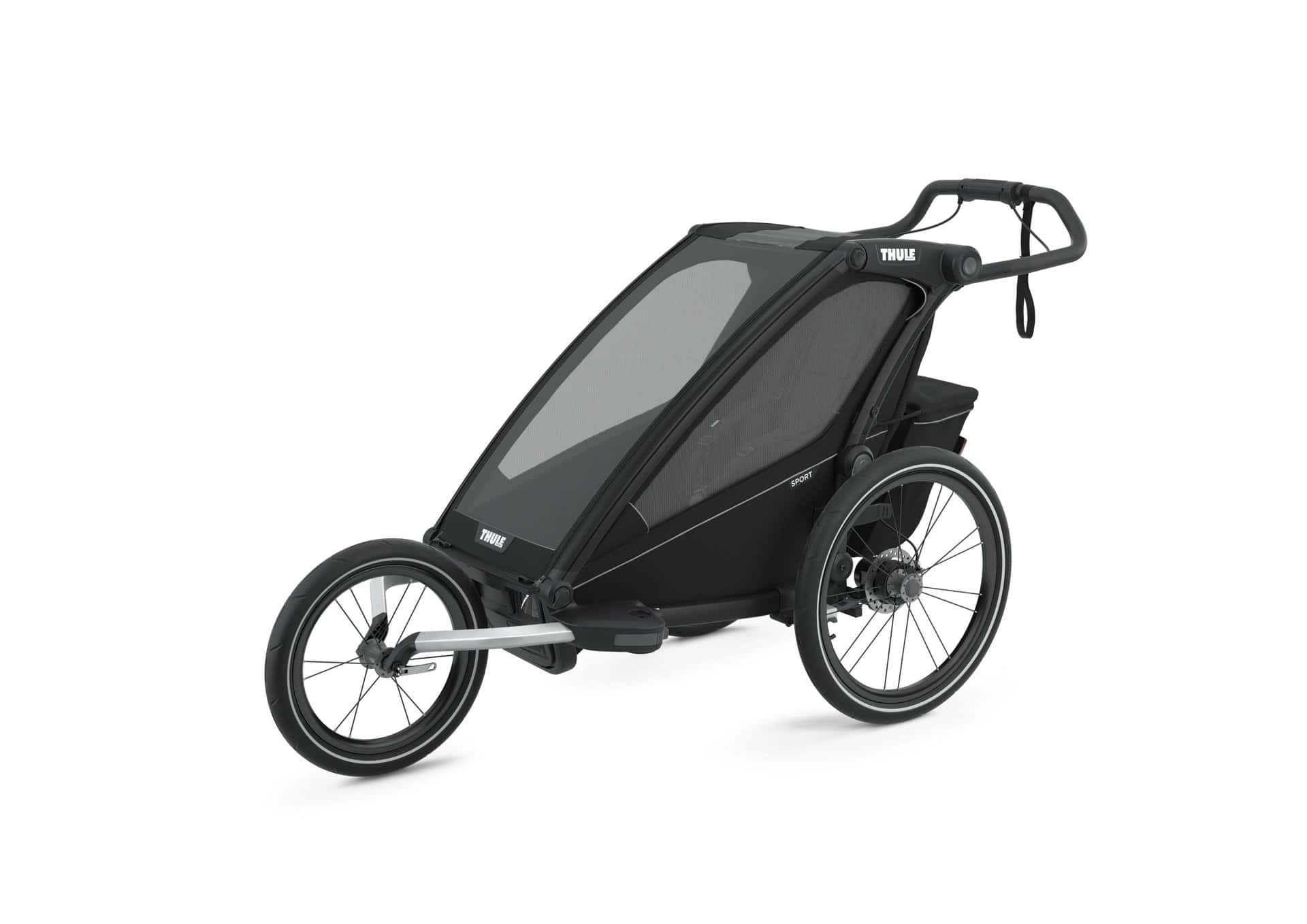 Thule Chariot Sport 1 Fahrradanhänger Midnight Black – Bild 10