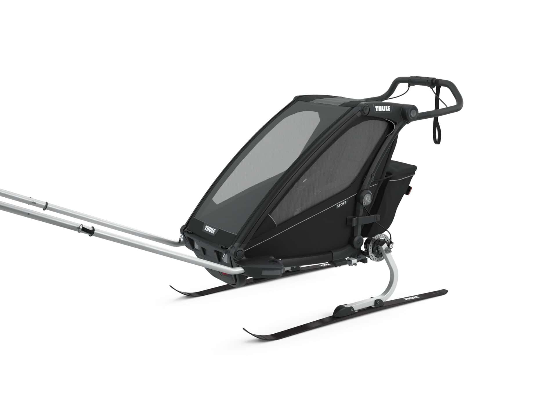 Thule Chariot Sport 1 Fahrradanhänger Midnight Black – Bild 11