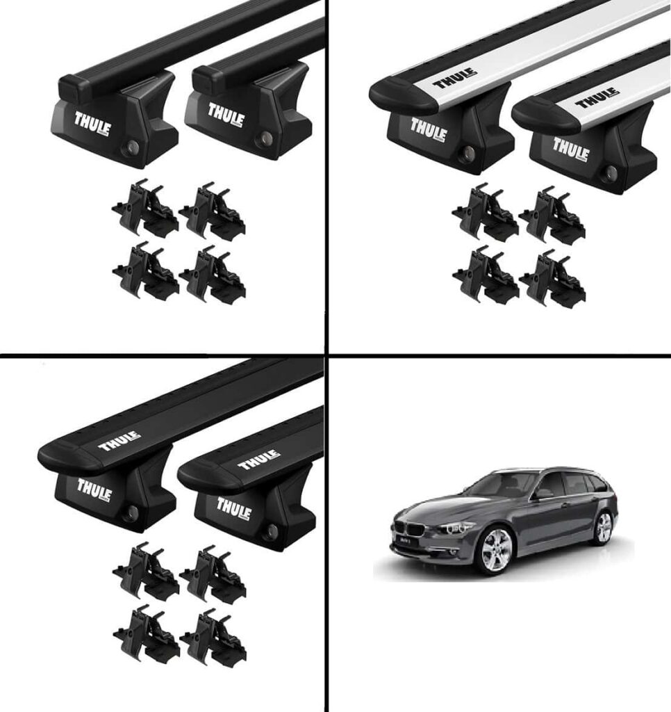 Dachträger BMW 3er F31 Touring 2012-2019 mit Reling THULE