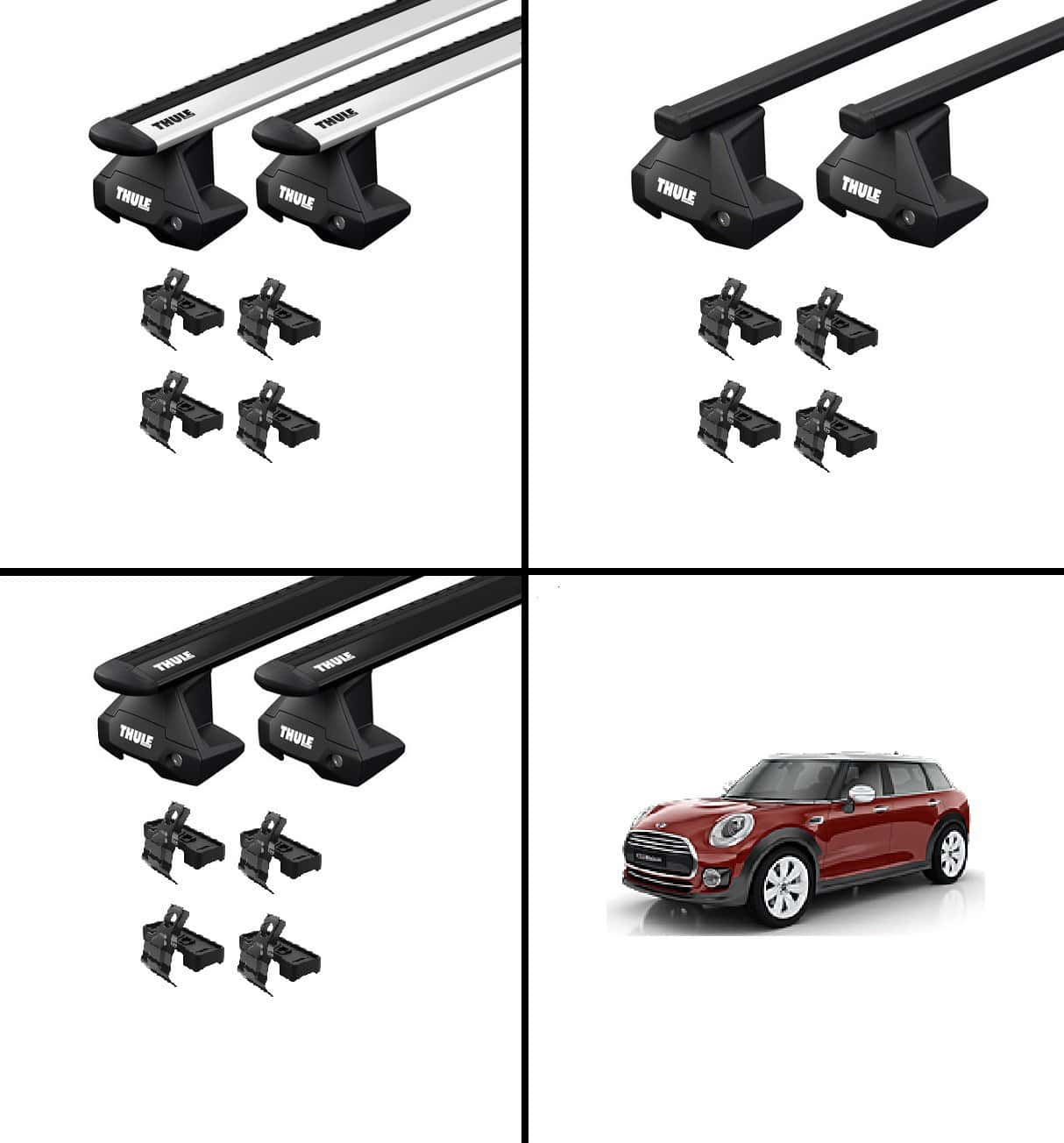 Dachträger Mini Clubman ohne Reling 2015-2024