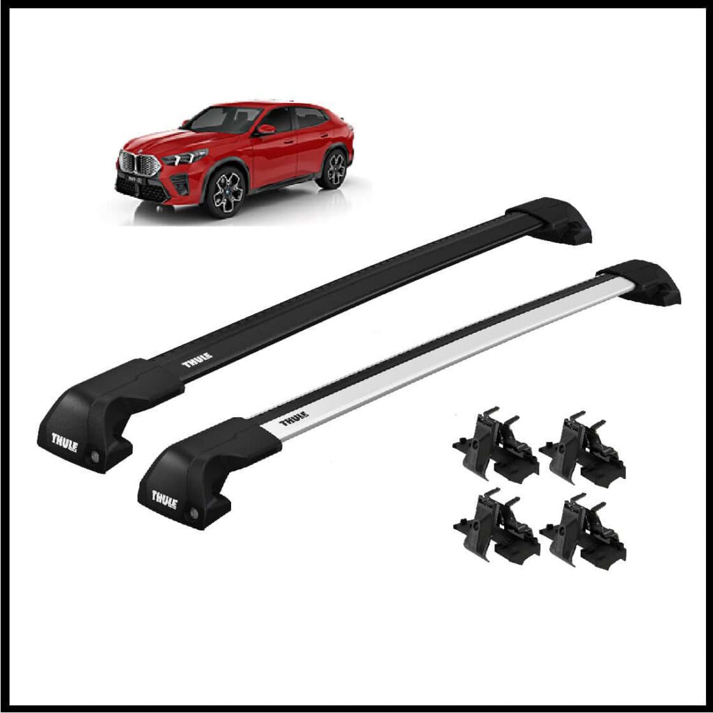 Wingbar Edge BMW X2 U10 ab 2024- mit einer Reling THULE