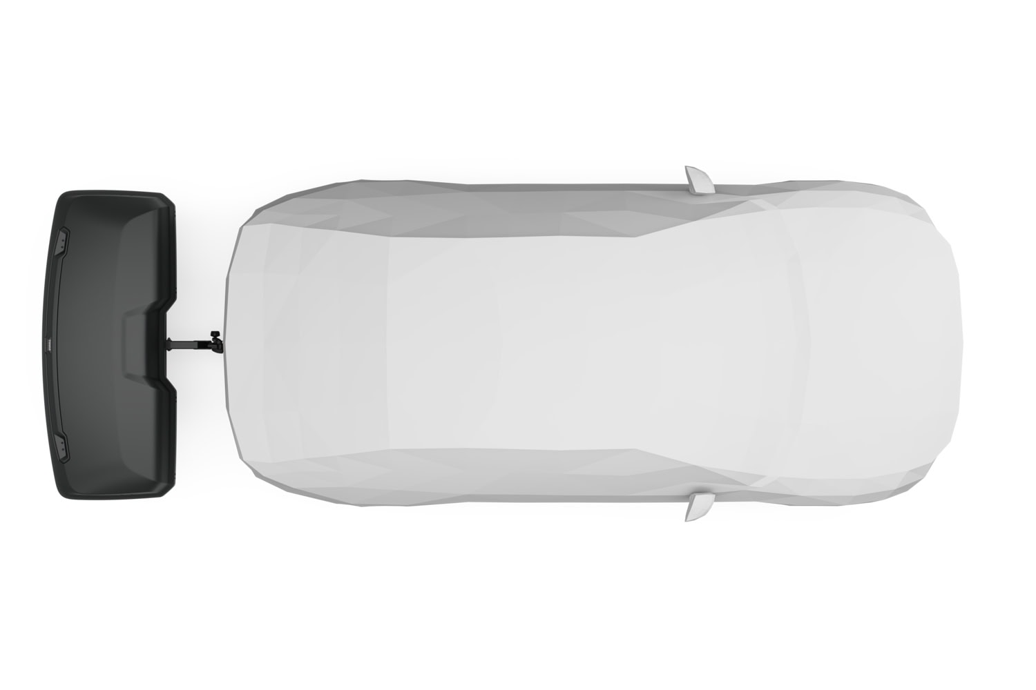 Thule Arcos XL von oben mit Fahrzeug