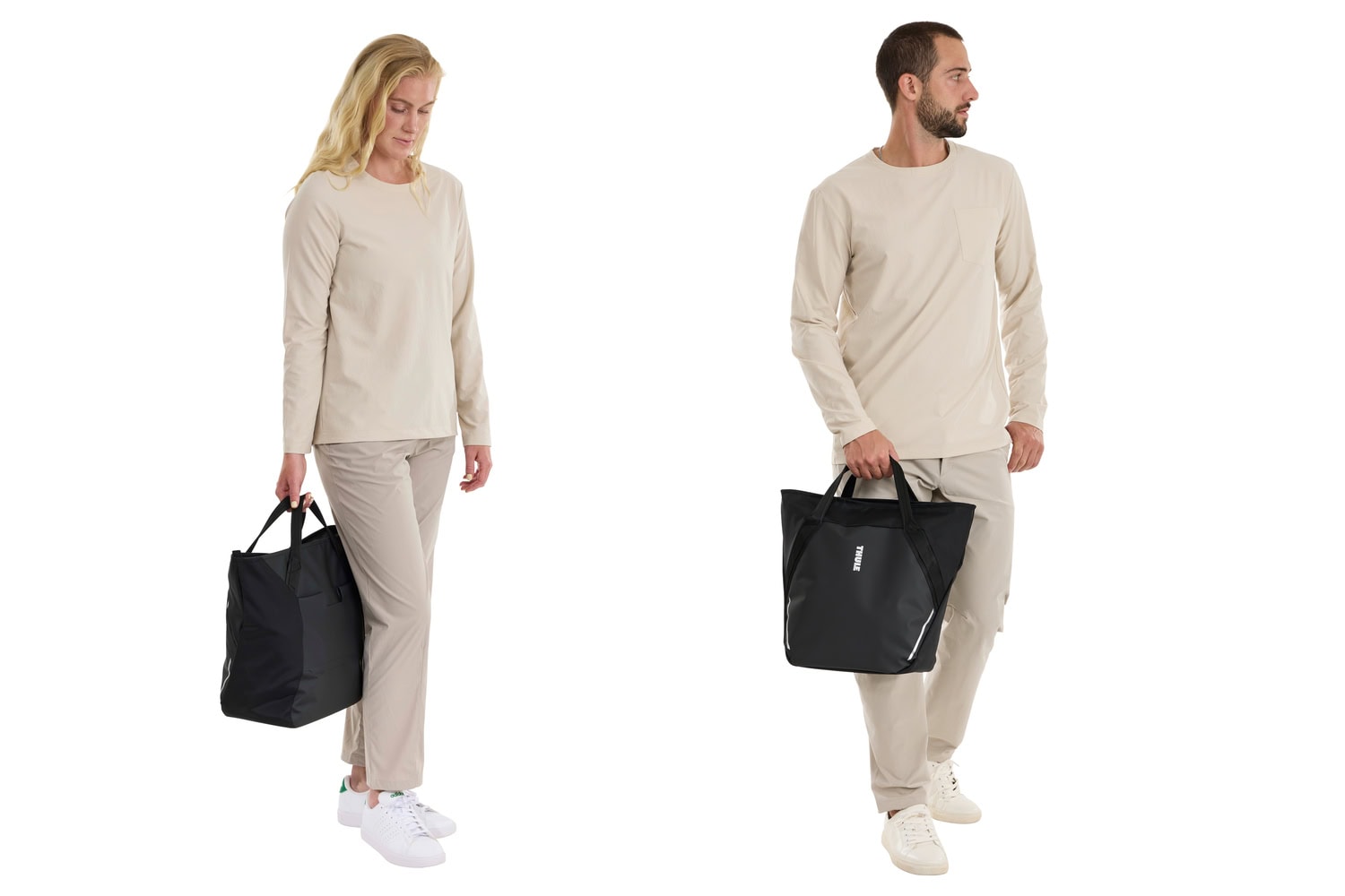 Thule Chasm InLock Fahrradtasche mit Menschen