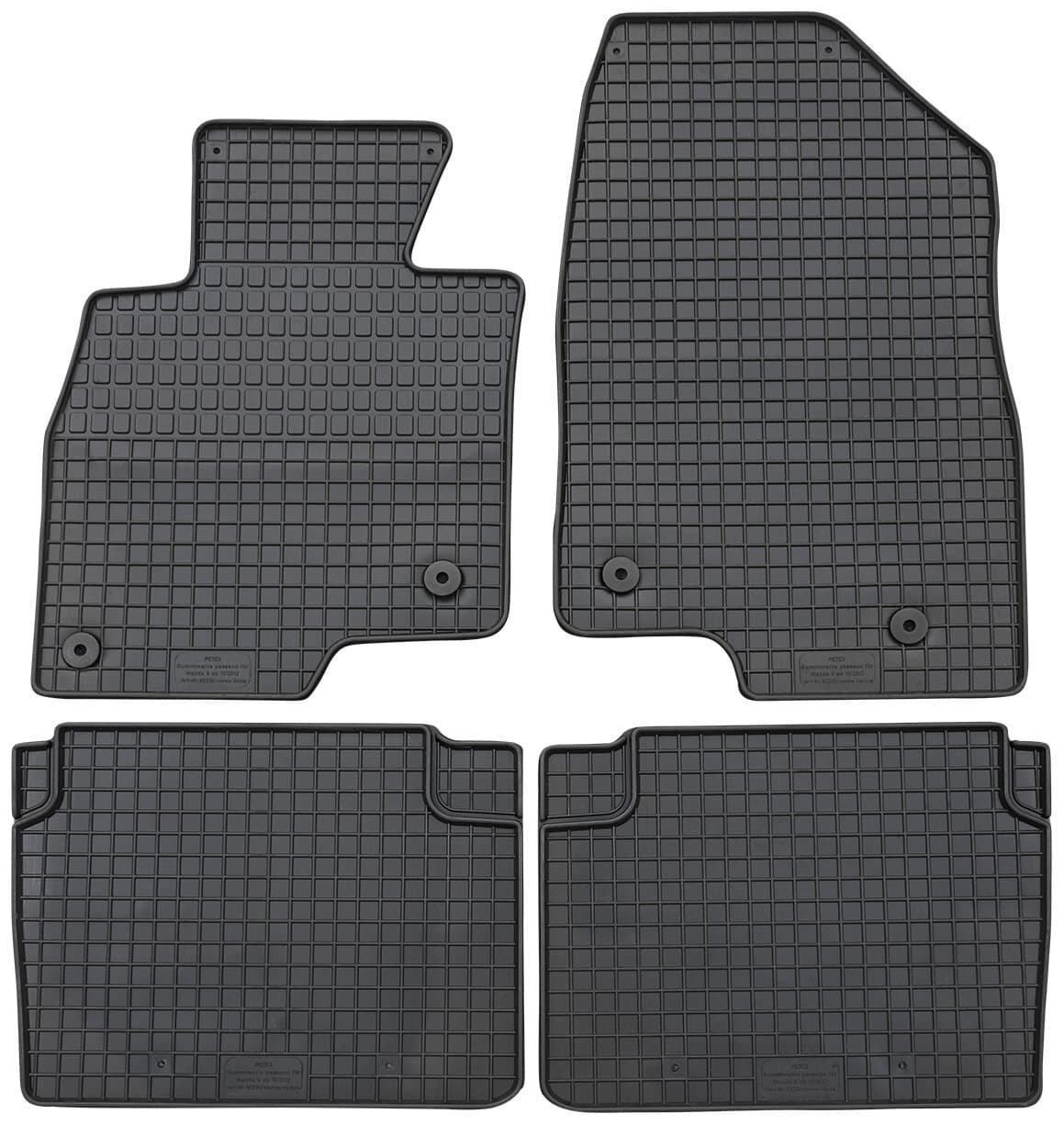 Gummimatten+Kofferraum-Schalenmatte für Mazda 6 Kombi ab 11/2012