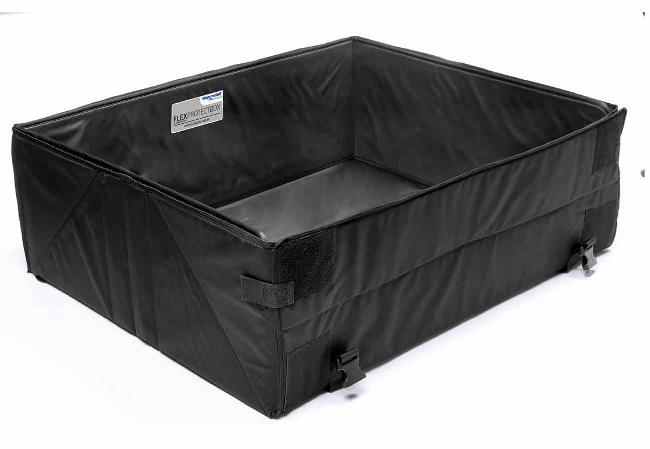 Kofferraumbox mit Ladekantenschutz schwarz Box für Kofferraum