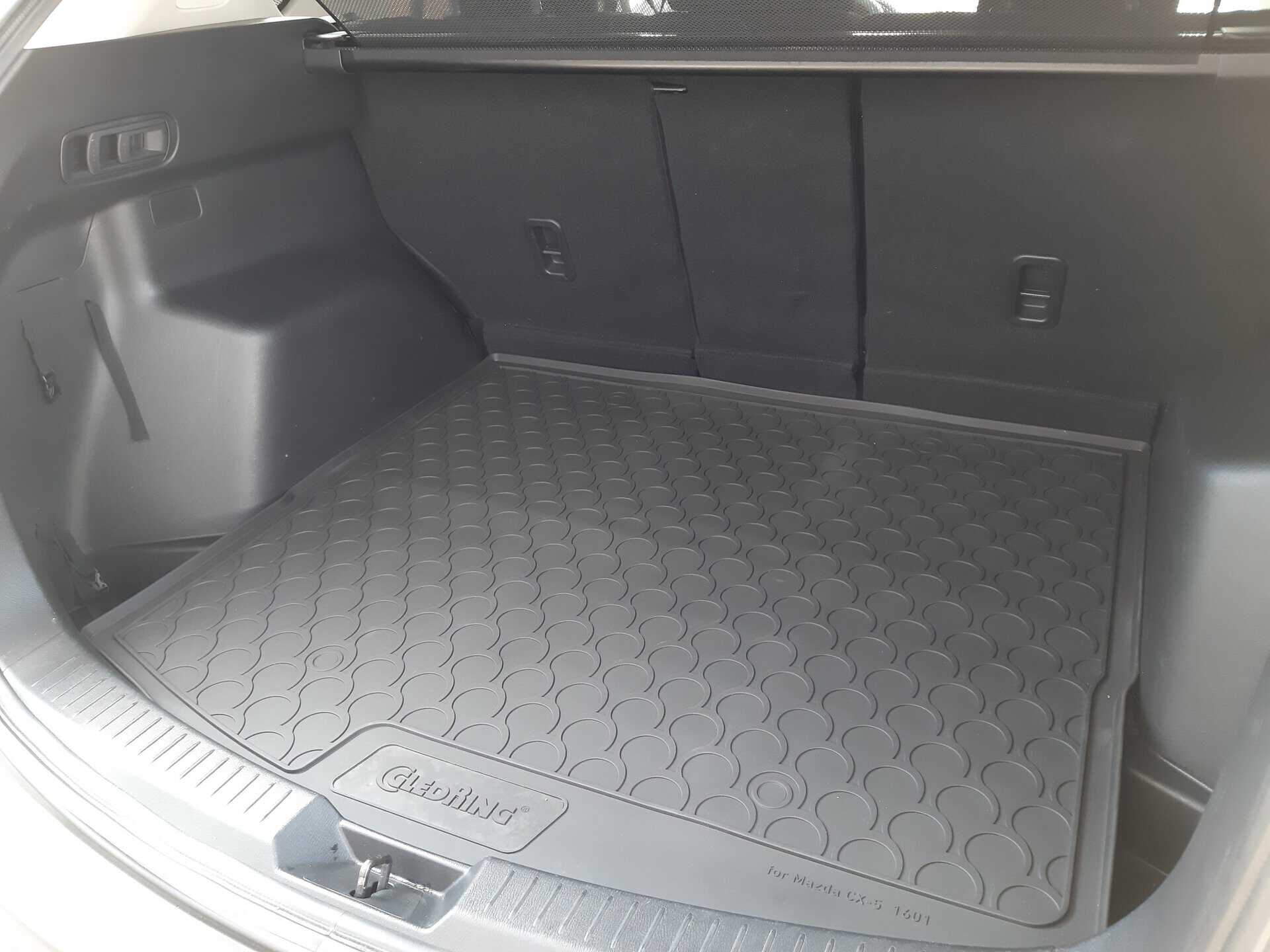 Kofferraummatte mit Ladenkantenschutz CX-5 │ Mazda Original Zubehör