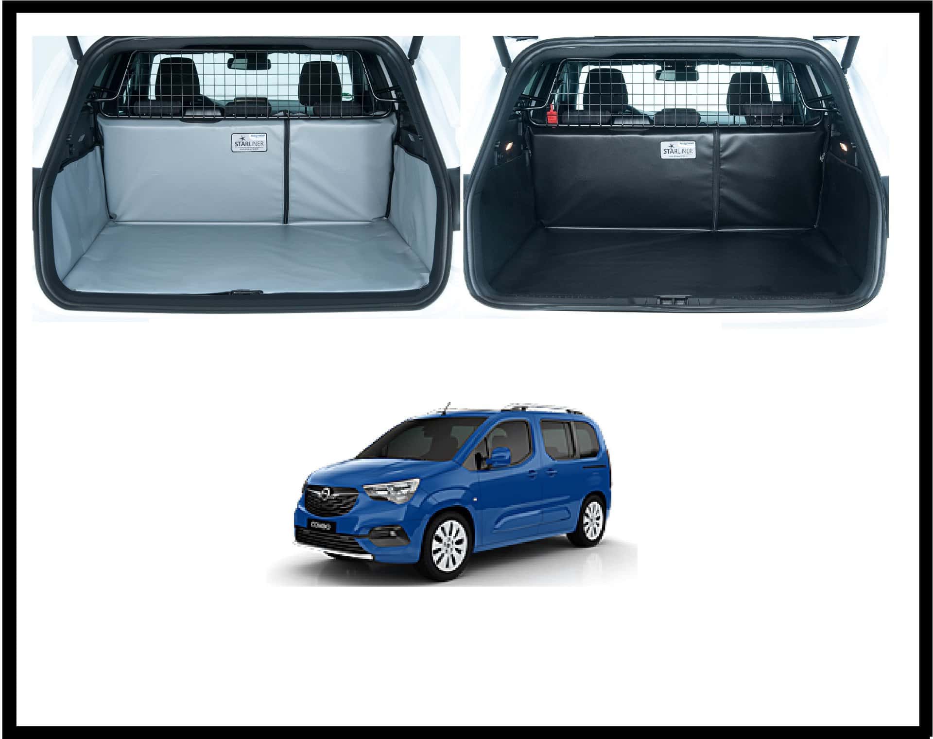 Kofferraumschutz Opel Combo E 2019- Kofferraumwanne DIOMA