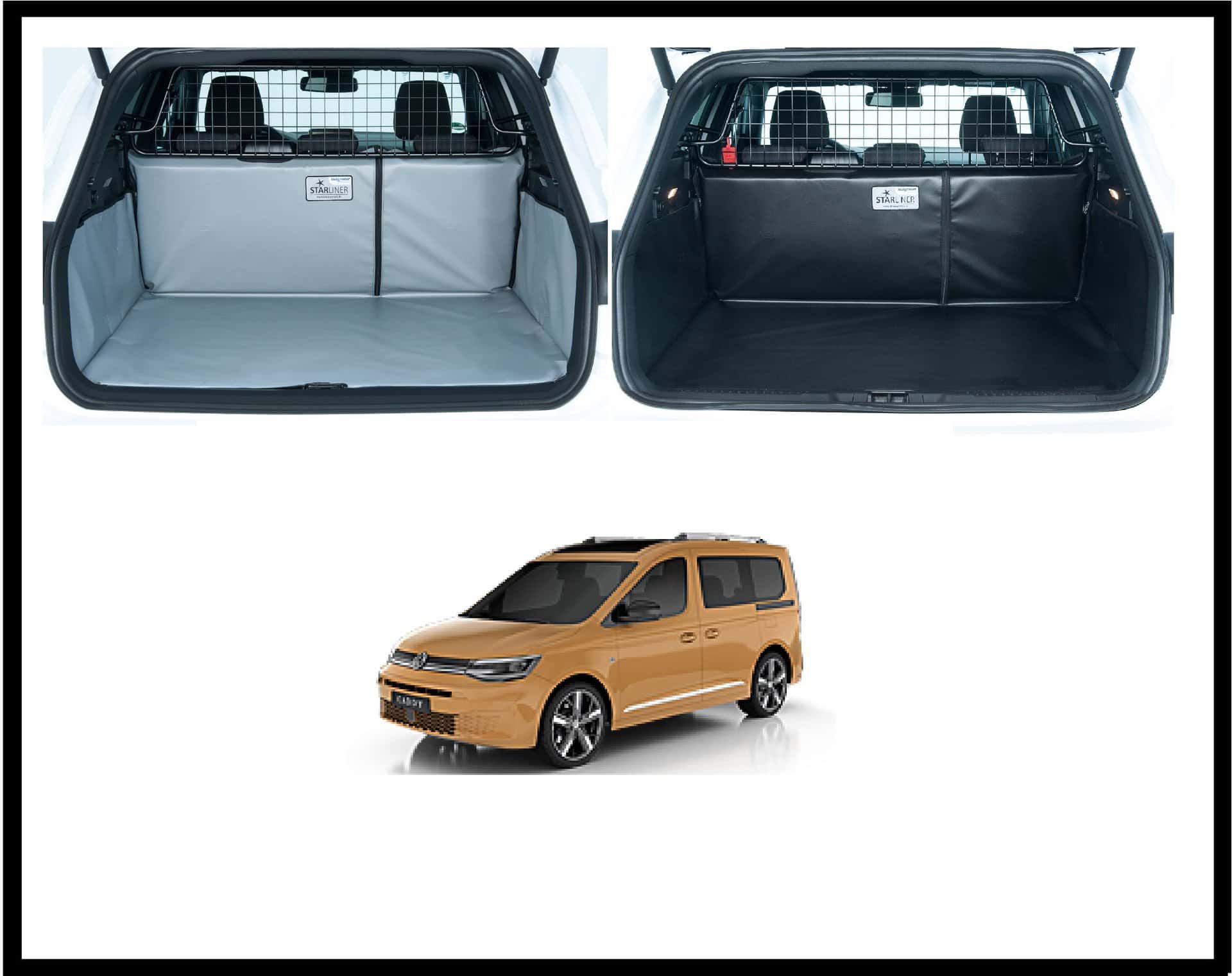 Caddy 2020- Kofferraumwanne ab VW Kofferraumschutz V