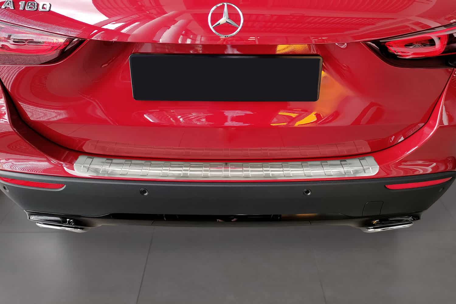 Ladekantenschutz Mercedes GLA H247 hochwertig EDELSTAHL