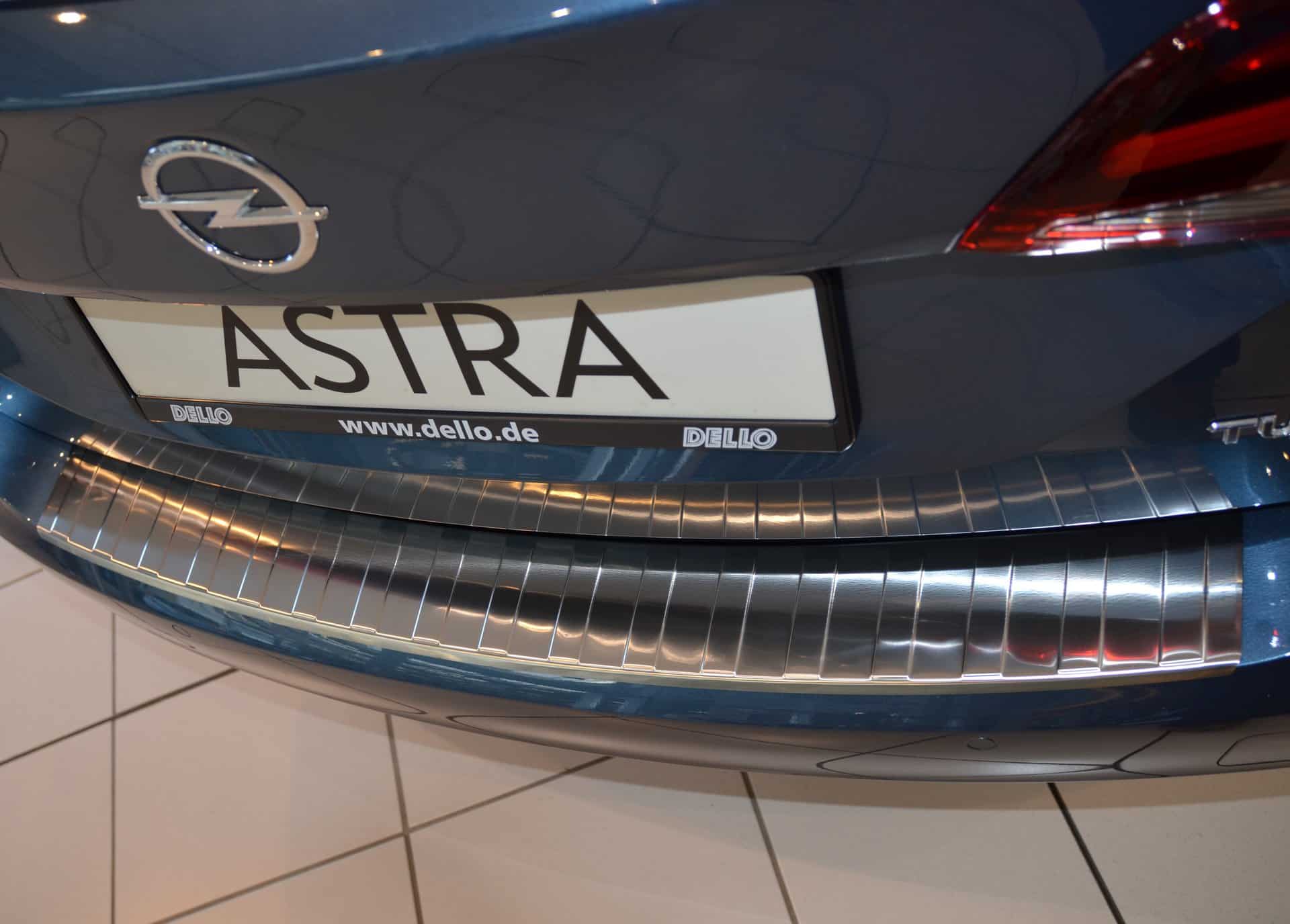 LADEKANTENSCHUTZ Edelstahl V2A Schutz für Opel Astra K Sports Tourer ab  2015