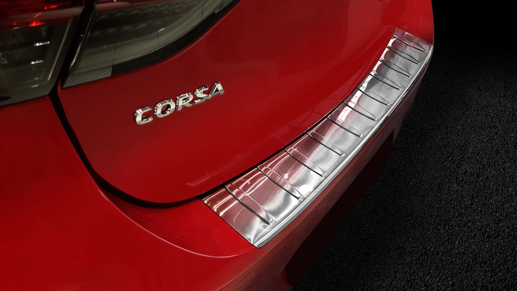 Ladekantenschutz Opel Corsa F ab 2020- hochwertiger EDELSTAHL