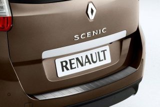 Ladekantenschutz Stoßstangeschutz Chrom Edelstahl Für Renault Grand Scenic 3  SW