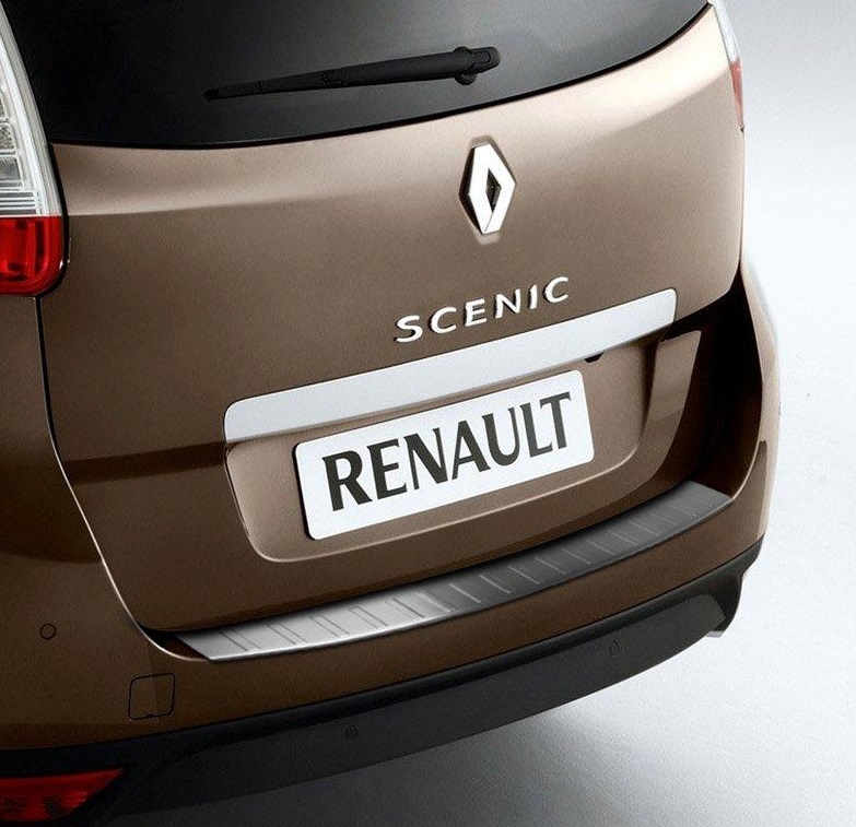Renault Grand Scenic Ladekantenschutz ab 2009-16 MATT SCHWARZ 