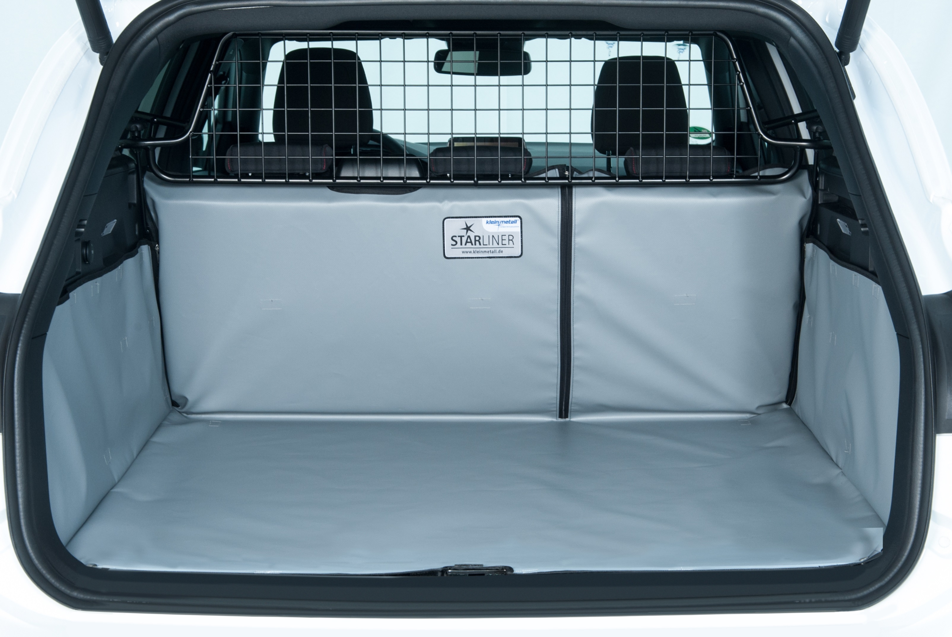 Fußmatten Kofferraumwanne Set für Nissan X-Trail T32 2014-2016 obere Ladeboden 