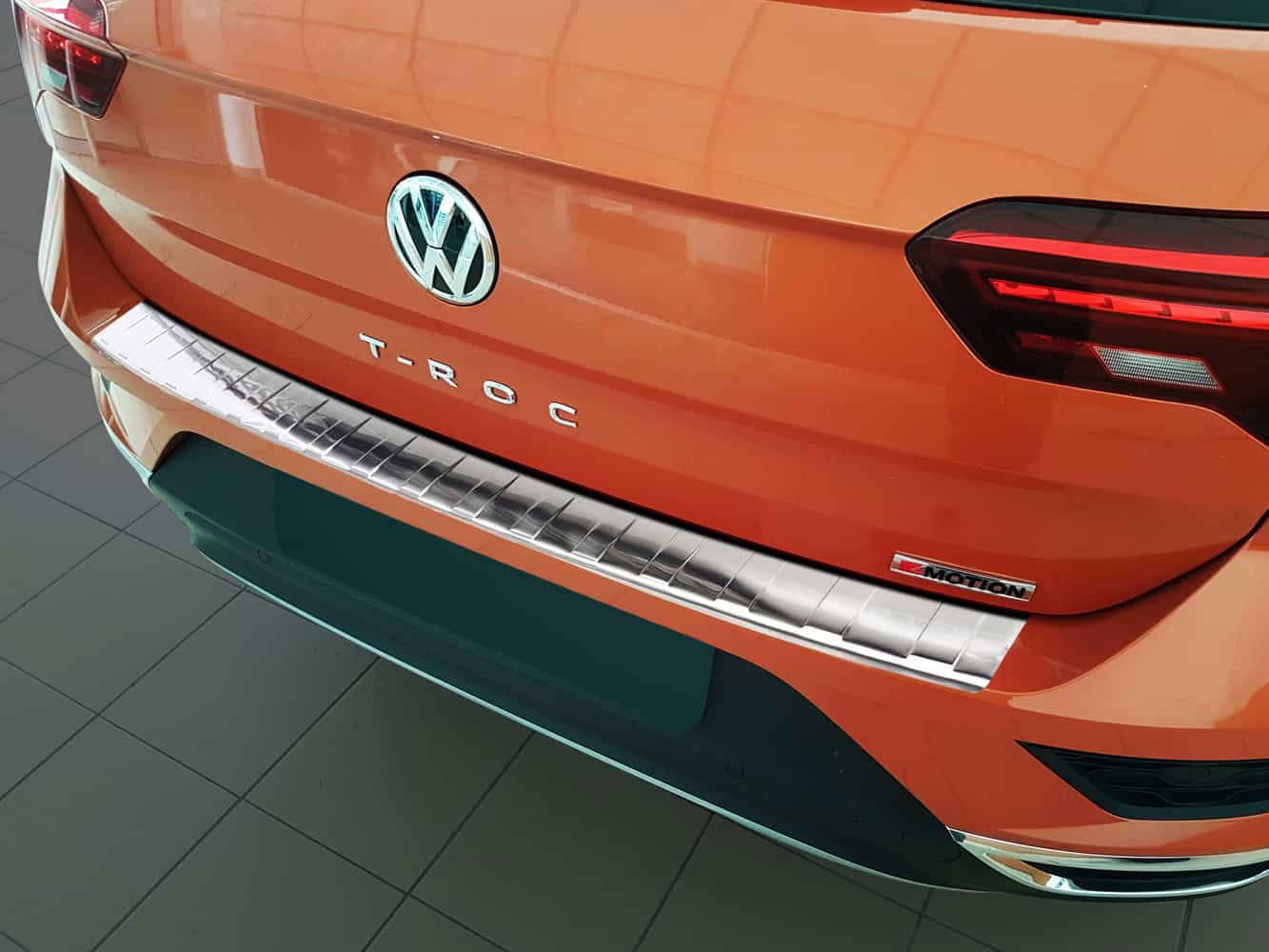Ladekantenschutz VW T-Roc ab 2017- hochwertiger EDELSTAHL