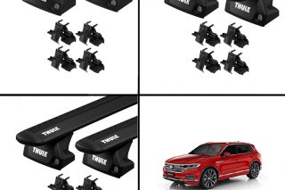 Dachträger VW Touareg CR ab 2018- mit Reling THULE DIOMA