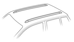 2 Stück Auto Dachträger, für Volvo XC40 2017-2023 Abschließbar Querträger Dachträger  Auto-Dachrelingträger Auto Gepäckträger Zubehör,B : : Auto &  Motorrad